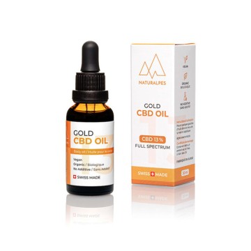 CBD-Öl Gold 13% - 10 ml