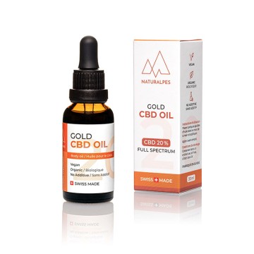 CBD-Öl Gold 20% - 10 ml