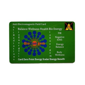 Electromagnetic protection card and energy fluidity